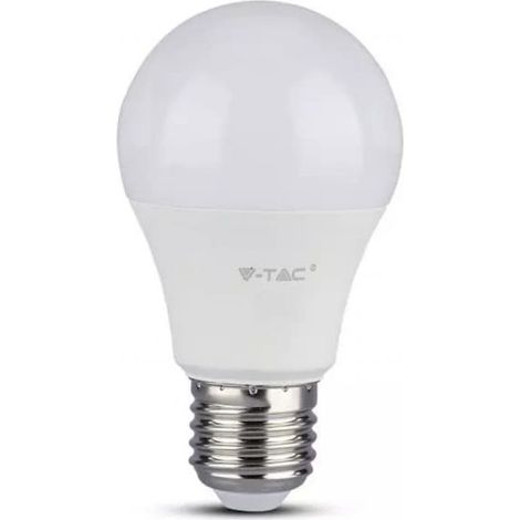Lampadina LED E27 A60 9W 806lm Chip Samsung 200°, IP20 SKU-228, Disponibili 3000K 4000K 6400K (Bianco Caldo 3000K)
