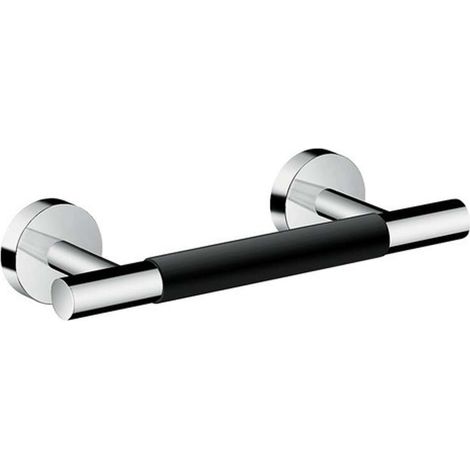 Repose-pied Hansgrohe Comfort chrome, tapis anti-dérapant (1/4)