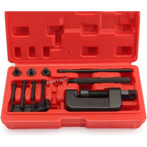 Ensemble d'outils de réparation et de dérivation de chaîne de moto (1/5)
