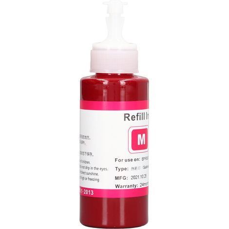 Recharge d'encre de sublimation pour transfert thermique 100 ml, accessoire d'impression numérique pour R330 230 T60 T50 M (1/5)