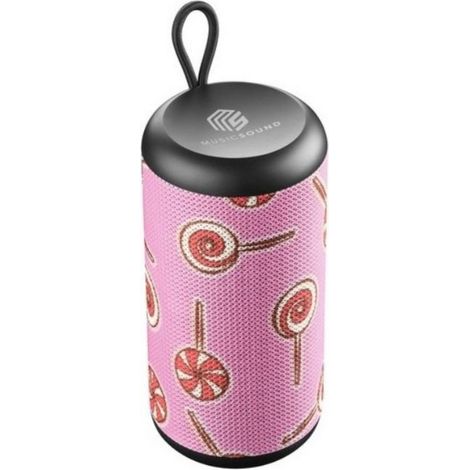 Music Sound BTSPKMSVERTICAL242 Tragbarer-/Partylautsprecher Tragbarer Mono-Lautsprecher Pink 5 W