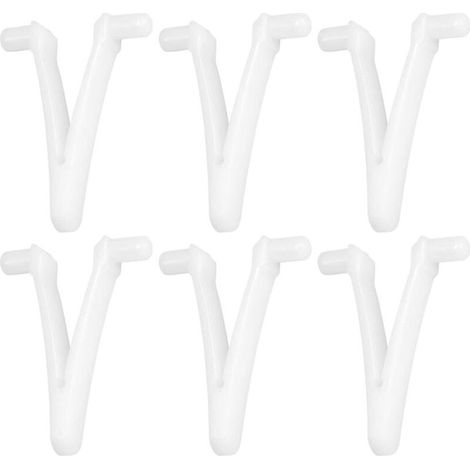 Clip papillon de piscine, clip de fixation de piscine 6PCS V Clip, remplacement de clip V pour écumoire de piscine pour brosse de spa de piscine (1/5)