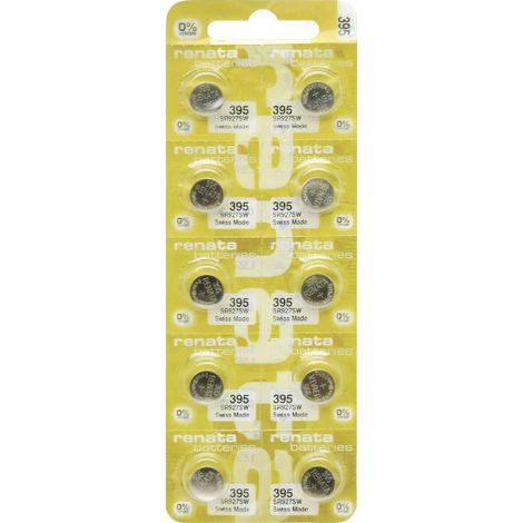 Renata Knopfzelle 395 10 St. 55 mAh