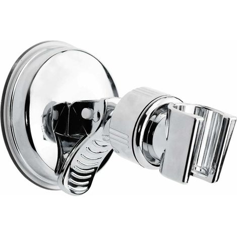 Support de Douche à Rotation 360 °, Ventouse Support de Douche Reglable Sans Percer pour Accessoire Fixation Pommeau Douche Salle de Bains (1/5)