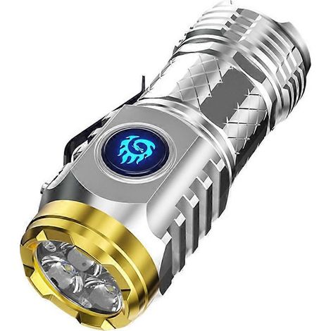 Online Store - Lampes torches LED portables rechargeables à haute luminosité (1/4)