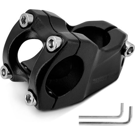 31,8-mm-Fahrradvorbau – Aluminium – 50 mm – 30° – Für 31,8-mm-MTB-Lenker und 28,6-mm-Federgabeln – Für BMX-Räder, Rennräder und Mountainbikes – Inkl. Schraubenschlüssel (1/5)