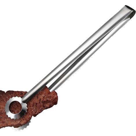 Küchenzange aus Edelstahl  Robuste Outdoor-Grillzange  Ergonomisches Küchengerät für Partys, Nachmittagstee, Abendessen, Hochzeiten und den täglichen Gebrauch