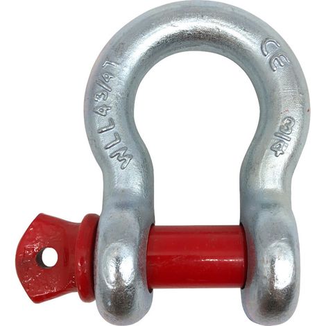 Manille Lyre haute résistance - COBALTIX Manille Lyre Haute résistance - CMU : 4 750 Kg - MMAML4 (1/5)