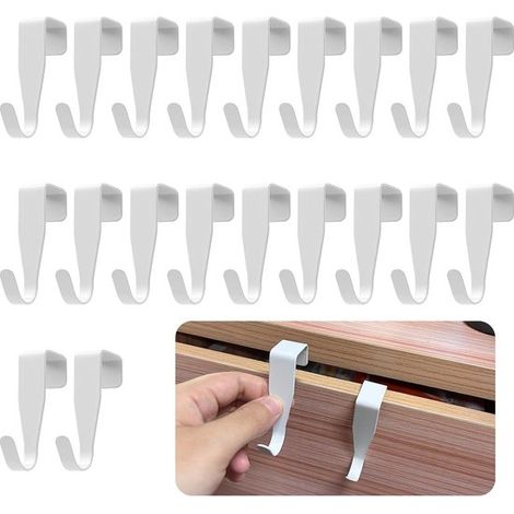 20 ganci per porte, installazione senza foratura