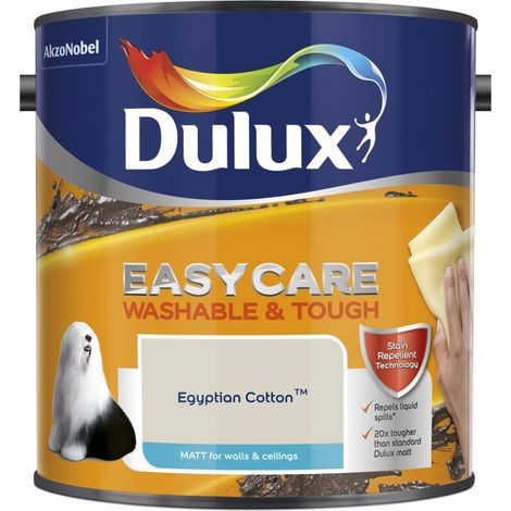 DULUX EASYCARE W&T MATT EGYPTIAN COTTON 2.5L