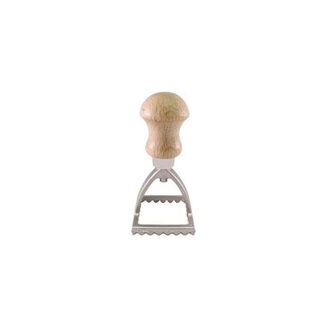 STAMPO RAVIOLI QUADRO IN ALLUMINO CM.4,8  cm.4,8x4,8x9h.    CALDER