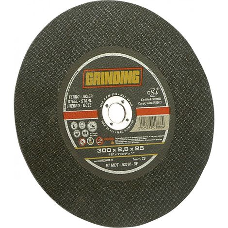GRINDING DISCO DISCHI DA SBAVO PER FERRO MOLA ABRASIVA MOLE ABRASIVE - 230 x 7 x 22,23 (1/5)