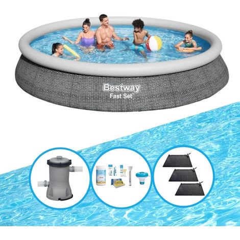 Bestway Bestway Fast Set Ronde - 457x84 cm - 4-pièces  S22681 (1/5)