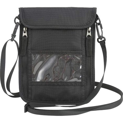 Portefeuille de voyage et porte-passeport sécurisés avec blocage RFID