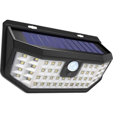 Lampada solare da esterno POWERplus Tapir con 48 LED e sensore di movimento (1/5)