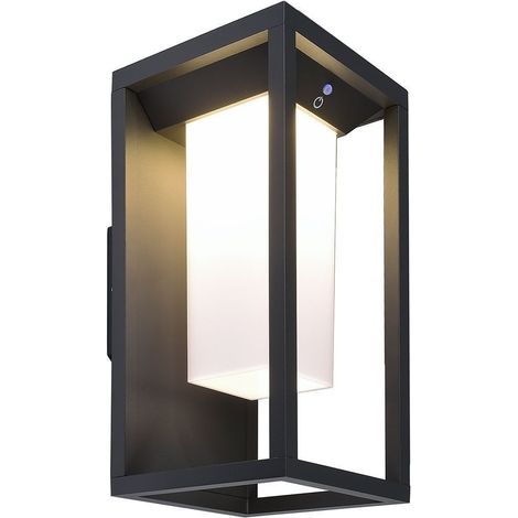 Applique murale led exterieure solaire - deko light - samas (1/3)