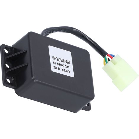 Relais de sécurité capteur minuterie interrupteur 24V pour Daewoo DH225-7 DH215-7 DH220-5 2537-9008 TOSD-02-057 (1/5)