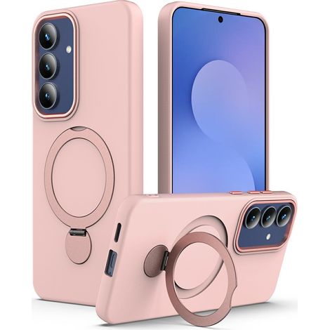 Custodia per Samsung Galaxy A27 5G con supporto per MagSafe, rosa