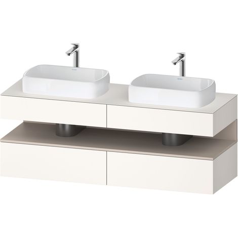 Duravit Collection One Meuble sous-vasque sur console, 2 tiroirs, (1/2)