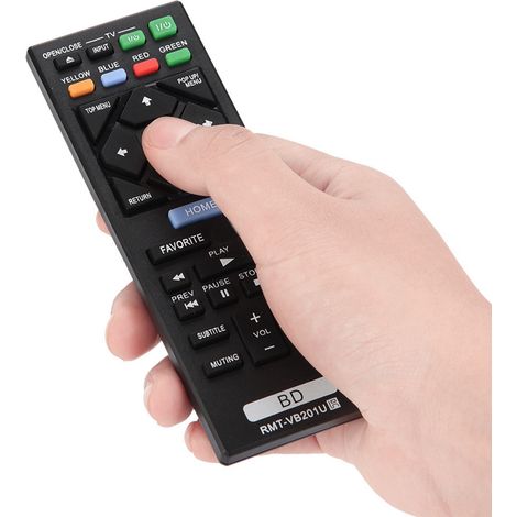 Télécommande de remplacement RMTVB201U pour lecteur DVD Blu-ray SONY BDPS3700 BDPBX370 (1/5)