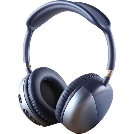 Trade Shop - Auriculares Estéreo Inalámbricos Inalámbricos Q-max11 Bluetooth 5.0 Micrófono De Radio Música - (1/5)