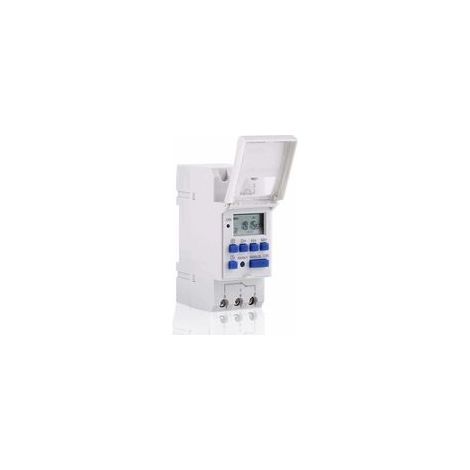 Minuteur Numérique LCD programable Hebdomadaire con 16 programas On/Off, interruptor horario 220V