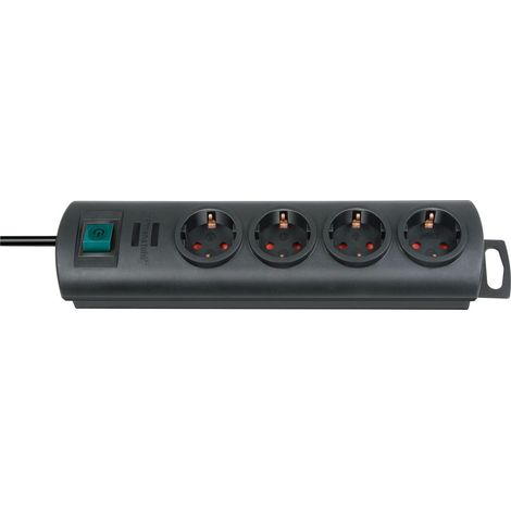 Brennenstuhl 1153300128 Steckdosenleiste mit Schalter 8fach Schwarz Schutzkontakt 1 St. (1/5)