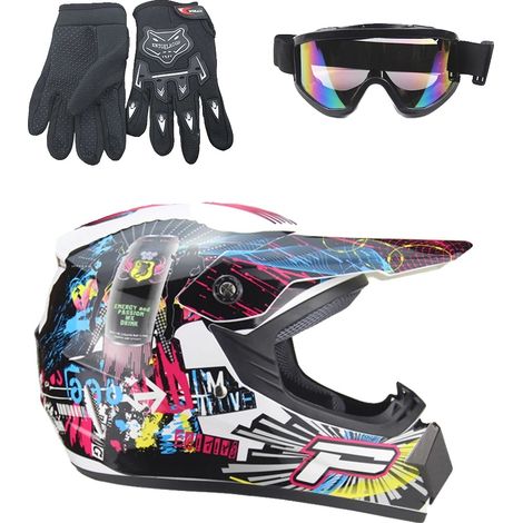 Casque intégral, design léger, caractéristiques de sécurité améliorées, Style B, M-a (1/2)