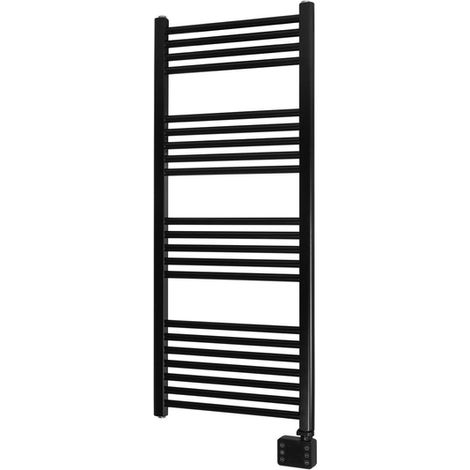 Eurom Sani-Towel radiateur sèche-serviettes électrique - 130x50cm - 1000 watts - WiFi - noir mat (1/4)