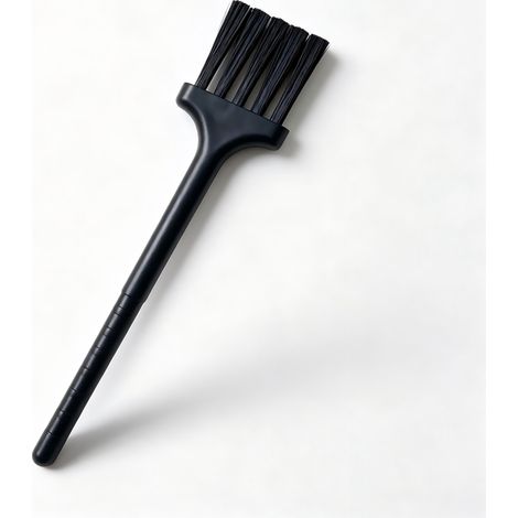 Petite brosse de nettoyage de 13 cm, brosse pour presse-ail et moulins à café, brosse à poussière à poils doux pour nettoyer les fissures (1/5)