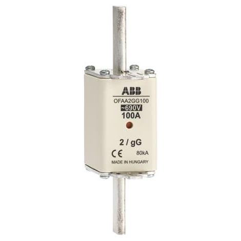 Fusible Couteau 32A GG Taille 2 690V 1SCA022703R3230 ABB 922760