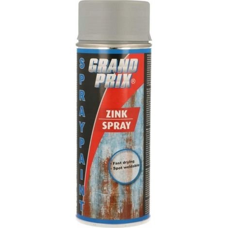 El spray de zinc de 400 ml protege contra la corrosión. (1/4)