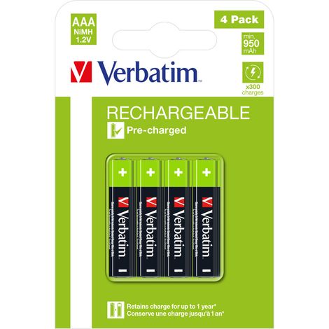 PILAR RECARGARBLES AAA 4 PACK