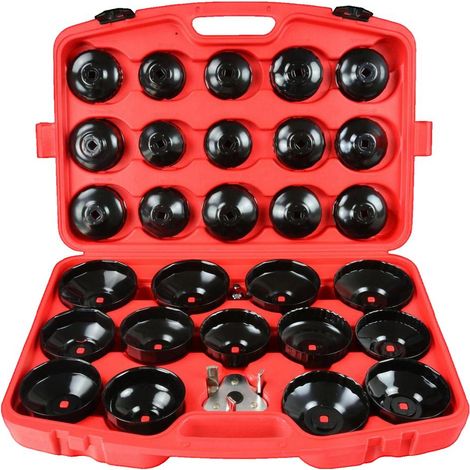 Jeu de clés à douille Geko G10401, 30 pièces, 5 kg