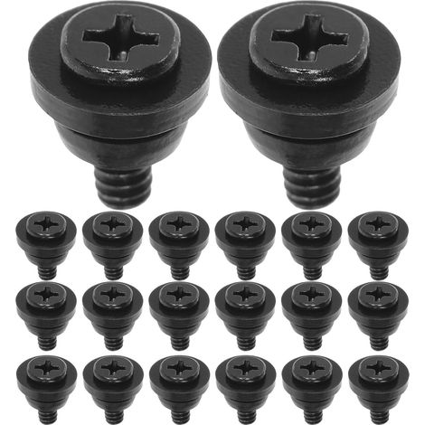 50 vis de fixation pour disque dur : vis anti-vibrations pour disque dur 3,5 pouces – Supports absorbant les chocs et réduisant le bruit pour dans boîtier PC (1/5)