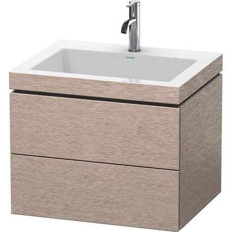 Meuble sous-vasque L-CUBE WT Vero Air 500x600x480mm 1 trou de robinetterie Ei ka