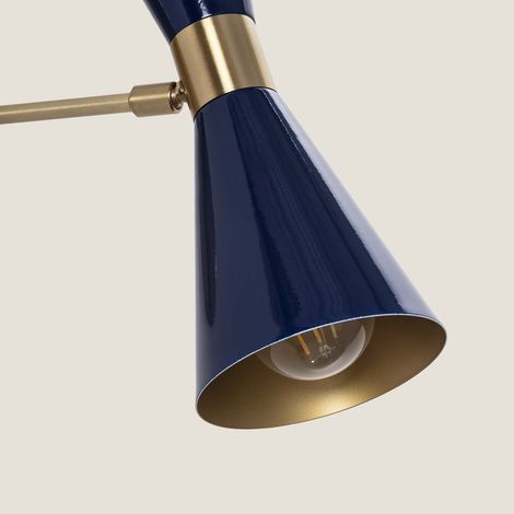 Lámpara de Pared Metal Direccionable Jigger Azul