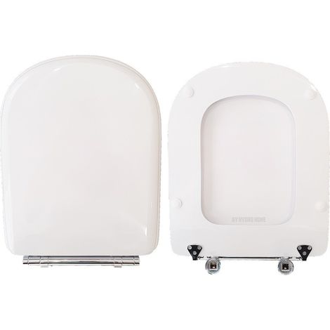 Copriwater Calla Ideal Standard legno rivestito in resina poliestere bianco come originale (1/4)
