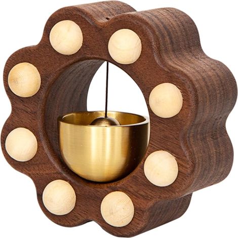 Magnetisches Türglockenspiel, Win-Glocke, Holz-Handwerkerglocke, Pfoten-Design, dekorative Windglocke für Zuhause