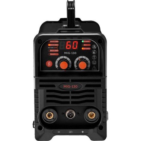 Poste à souder MIG synergique portable - 130 A - 3 en 1 MIG sans gaz MMA Lift TIG (1/5)
