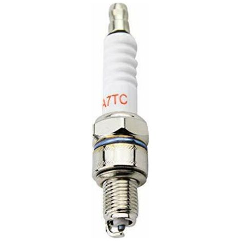 Lot de Bougies d'Allumage A7TC & D8TC - Compatibles Scooter/Moto 50cc, 70cc, 90cc, 110cc - Étincelle Haute Performance (1/3)