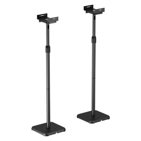 Soporte de Suelo Inclinable/ Giratorio Aisens SPK09U-429 para Altavoces/ hasta 5kg