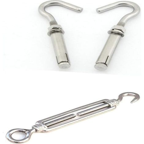 Corde à linge portable de 6 m (20 pi) résistante au vent et anti-affaissement, avec câble en acier inoxydable et système rétractable. Corde à linge robuste pour l'extérieur, l'intérieur, la maison, le (1/5)