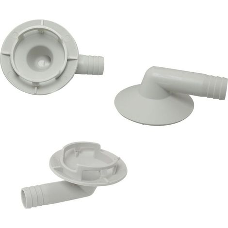 Climatisation Drainage Tuyau Connecteur Coude Raccord Embout évacuation Condensat Climatiseur pour Mini-Split Unités et Fenê (1/5)