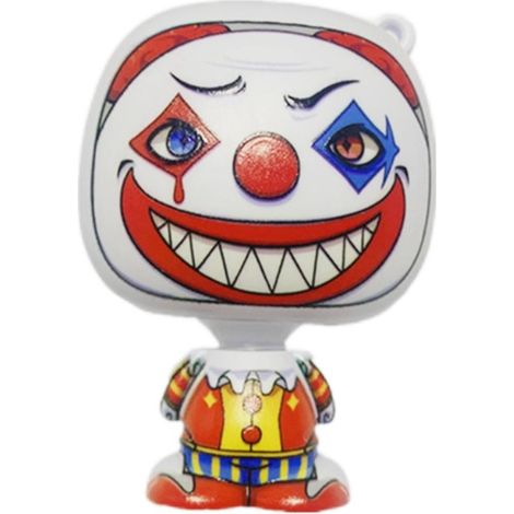 Figurine d'horreur animée tête secouante avec lumière LED, décoration tableau de bord auto, ornement voiture, déco Halloween (1/5)