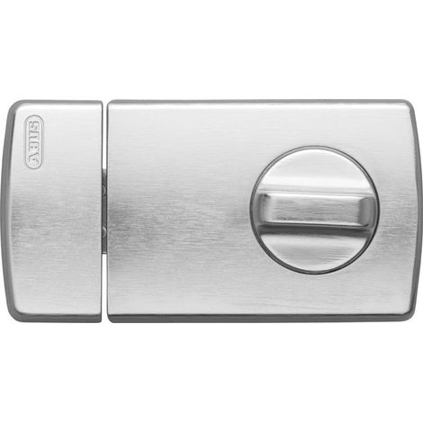 ► ABUS Tür-Zusatzschloss 2110-silber für nach innen öffnende Eingangstüren