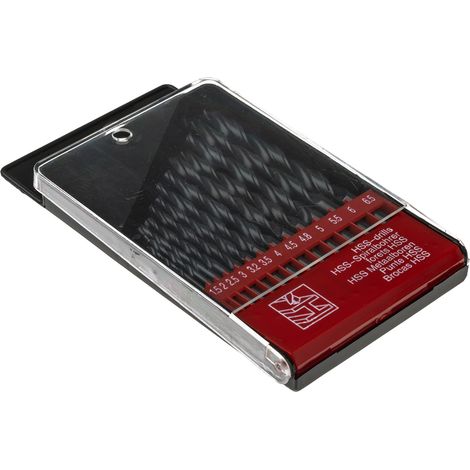 Coffret de forets RS PRO HSS 1.5mm à 6.5mm, 13 pièces ( Prix pour 1 Jeu ) (1/5)