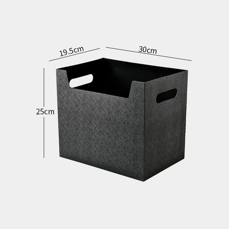 Tragbarer Schreibtisch-Organizer aus Polypropylen, Aufbewahrungsbox für Bücher, Ordner und Dokumente. (1/5)