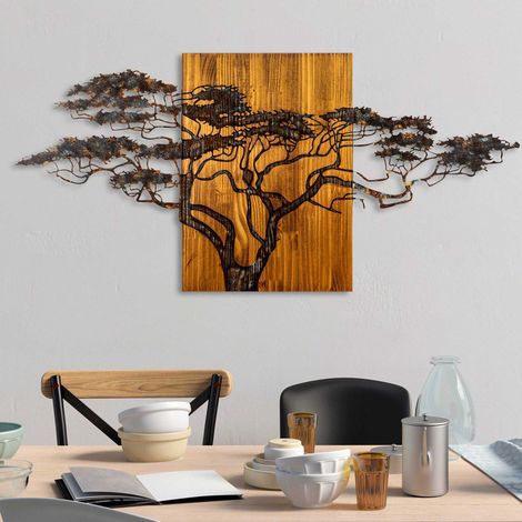 Cuadro Mitisa, Estructura de Metal, Madera Nobilitada, 144x70h cm Multicolor (1/5)