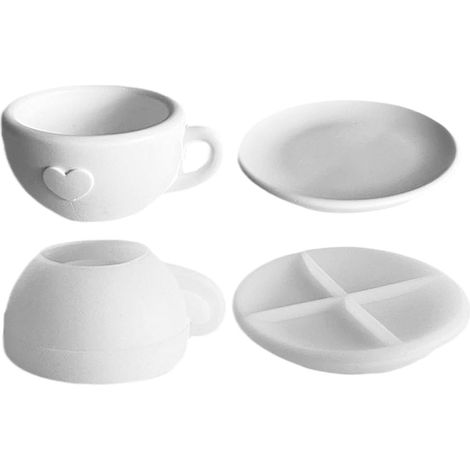 Moules Tasse pour Résine Époxy Pour époxy, résine coulée, plâtre  Moule à Bougie Artisanat Résine Époxy Création Bijoux Décoration Maison Centre Table Mariage Cadeaux (1/5)